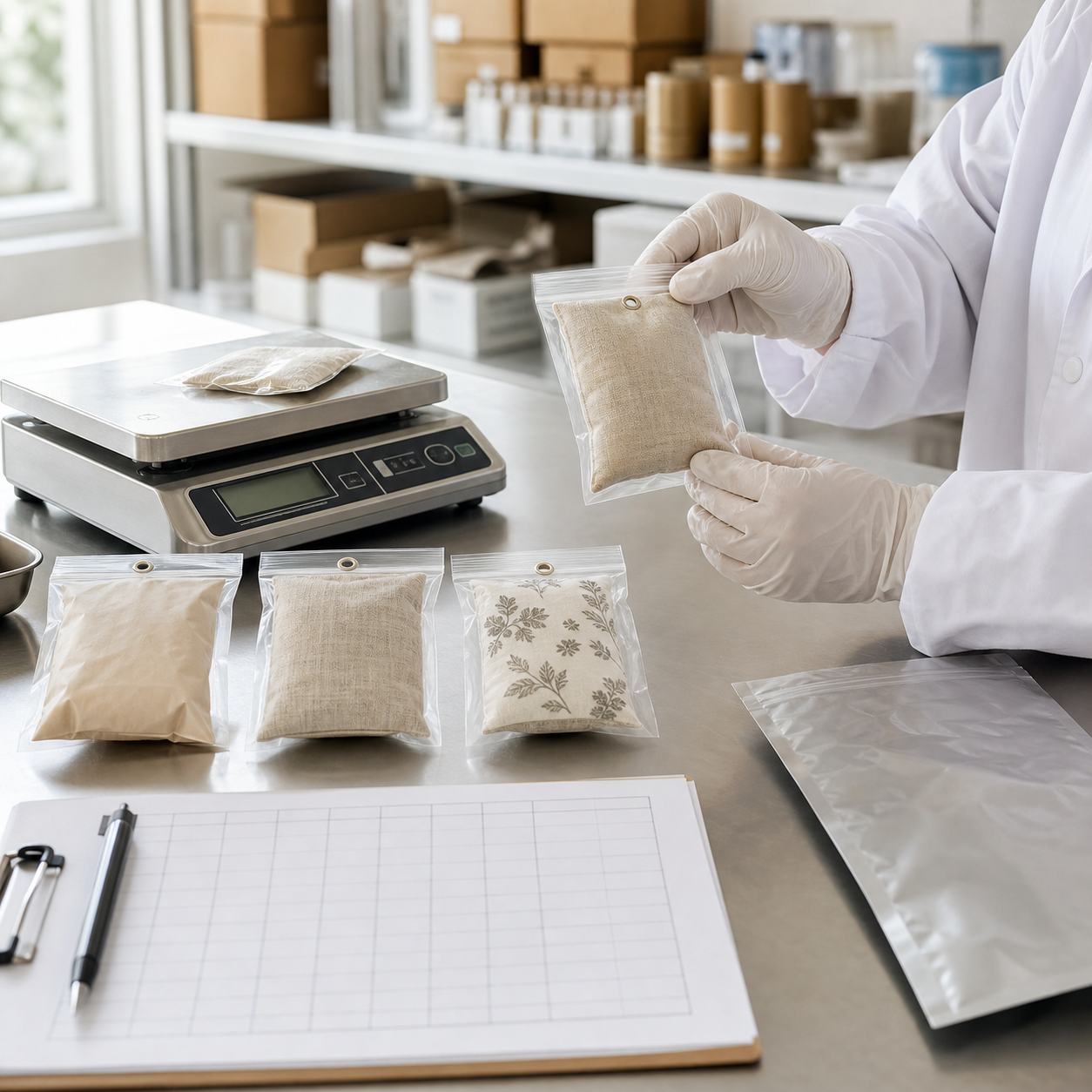 Scented Sachet Fragrance Load and Shelf-Life Testing: A Buyer's Specification Template